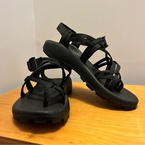 Sandales Chaco Femme 6 - Vibram Yampa Unaweep - Imperméables Randonnée Sport Noir
